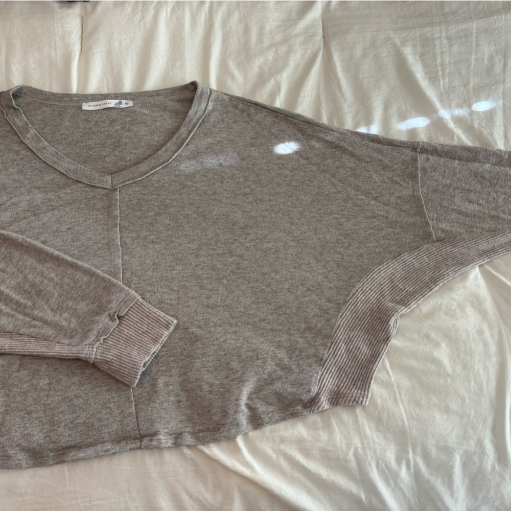 Cozy knit cropped Sweater